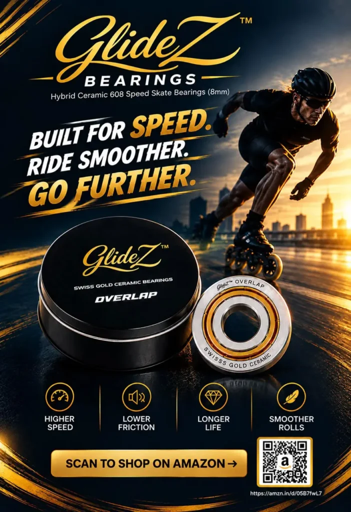 Advertisement: GlideZ Hybrid Ceramic Speed Bearings — shop on Amazon